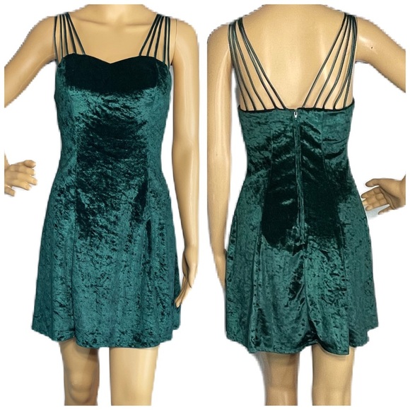 NexT LefT Prom Vintage 90’s Mini Dress Sz 3 - Picture 1 of 8